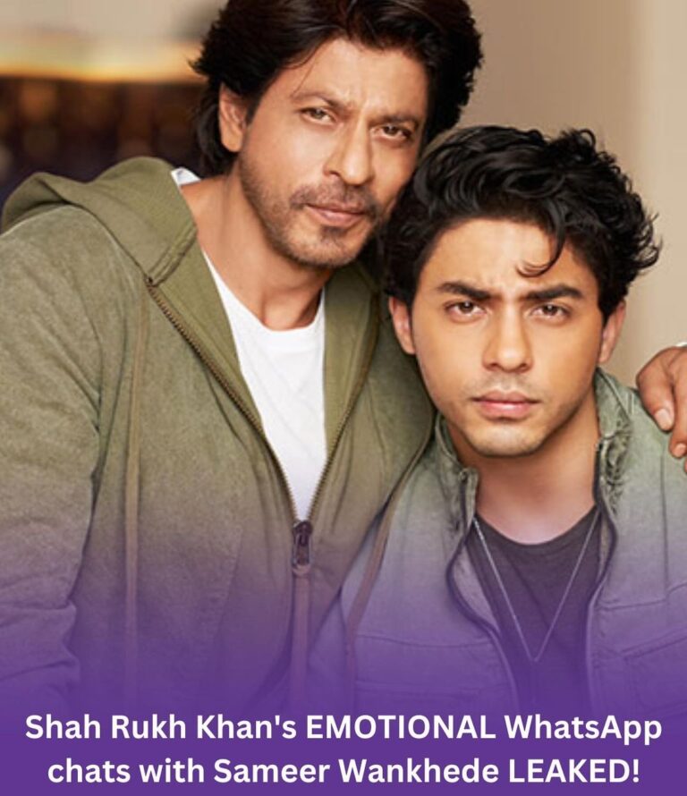 Shahrukh Khan's Chats With Sameer Wankhede Leaked